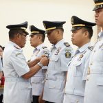 Liberti Sitinjak Lantik 12 Pejabat Administrasi dan 25 Fungsional di Lingkungan Kanwil Kemenkumham Sulsel