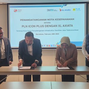XL Axiata dan PLN Icon Plus Jajaki Kerjasama