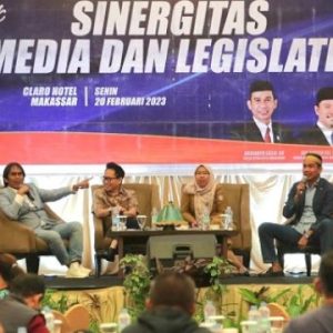 Dialog Publik DPRD Makassar, Rudianto Lallo: Pentingnya Bersinergi dengan Pers, Apalagi di Era Digital