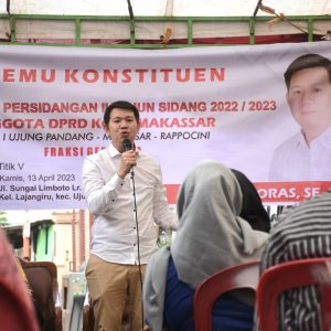 Eric Horas Reses di Jalan Sungai Limboto, Ini yang Disampaikan
