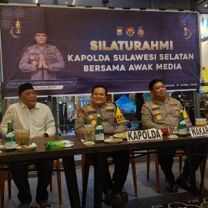 Kapolda Sulsel Silaturahmi dan Bukber Bersama Awak Media