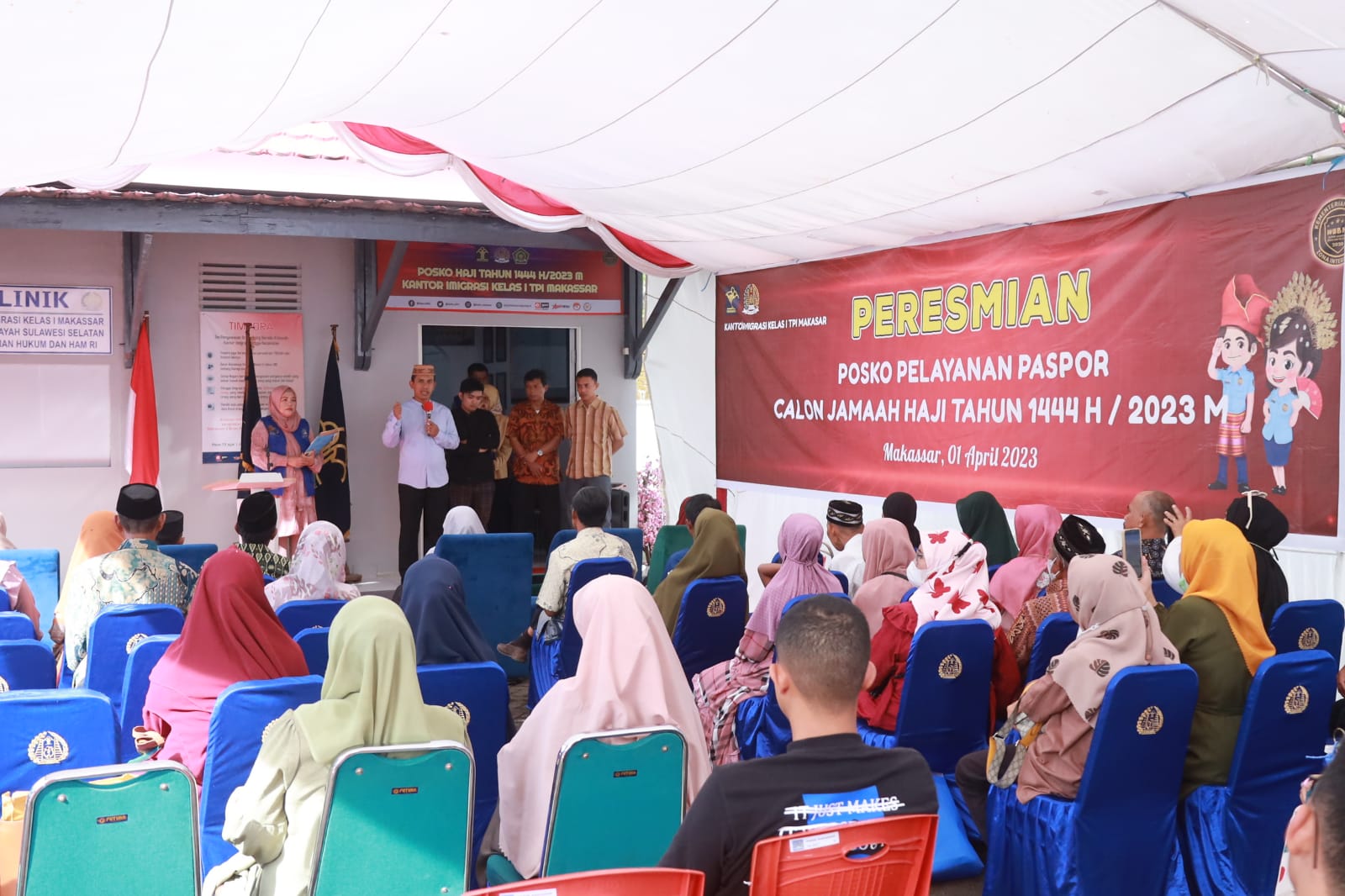 Imigrasi Makassar Dirikan Posko Haji, Ini Tujuannya