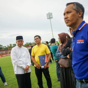 Wali Kota Taufan Pawe Tinjau Kesiapan Laga PSM Makassar Vs Borneo FC