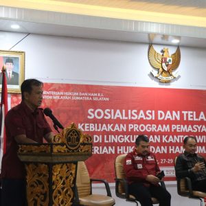 Kemenkumham Sumsel: Hak dan Kewajiban Narapidana dalam UU Pemasyarakatan Baru