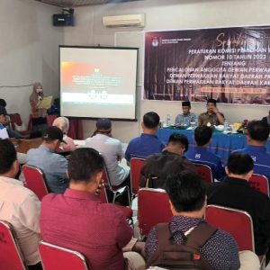 KPU Parepare Sosialisasikan PKPU Nomor 10 Tahun 2023
