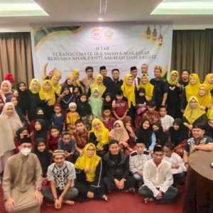 Gandeng Terasoulmate IKA SMAN 6, Ketua DPRD Makassar Santuni Anak Yatim