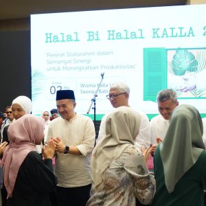 Ratusan Karyawan Kalla Group Meriahkan Halal bihalal