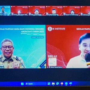 Taufan Pawe Berbagi Wawasan Kepada Para Calon Pemimpin Bank Indonesia