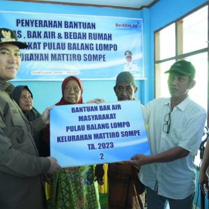 MYL Bagikan Bantuan PKH dan Puluhan Ton Beras di 3 Pulau