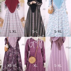 5 Gamis Atelier Angelina Adem Untuk Wanita Berhijab