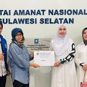Bertarung di Dapil Makassar A, Nurkanita Kahfi Resmi Daftar Caleg DPRD Sulsel