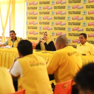 Erna Rasyid Taufan Pimpin Rapat Persiapan Kurban Partai Golkar Parepare, Empat Ekor Sapi akan Disembelih
