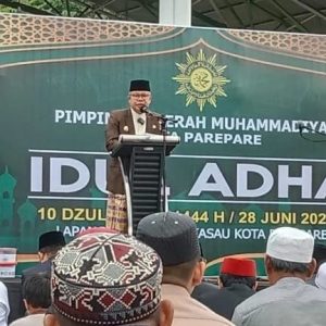 TP Hadiri Undangan Bawa Sambutan Warga Muhammadiyah yang Melaksanakan Salat Idul Adha