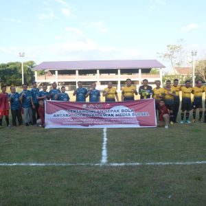 PALLAWA 88 UNITED 3 VS 3 PWI SULSEL, Laga Penuh Keakraban