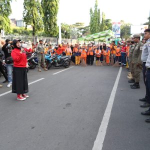Persiapan Sambut APEKSI XVI, Wakil Wali Kota Makassar Pimpin Giat Bersih