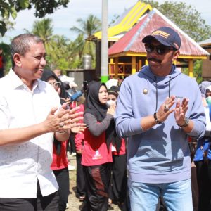 Bersama AYP, Duo Amran Kompak Hadiri Jambore Kader Posyandu Tingkat Kabupaten Wajo