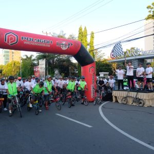 Fun Bike Sukseskan Perayaan HUT ke-17 Hotel Claro Makassar