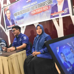 Hadirkan Polrestabes dan Bawaslu, Demokrat Makassar Gelar Konsolidasi Bacaleg Jelang