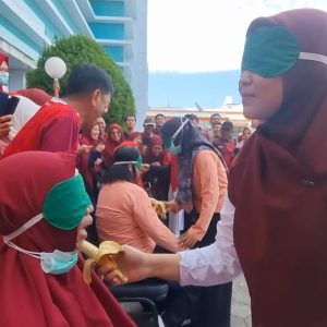 Keseruan Pegawai Hingga Dokter RSUD Andi Makkasau Ikuti Lomba Perayaan HUT 17 Agustus