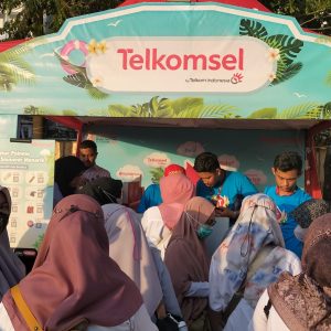 Hadirkan Konsep Island, Telkomsel Siap Dukung Kenyamanan Akses Komunikasi di F8 Makassar
