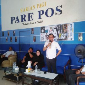 Direktur Utama Fajar Resmikan Media Cafe Perepos