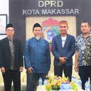 Ketua DPRD Makassar Rudianto Lallo Terima Kunjungan Dewan Syuro Wahdah Islamiyah Sulsel