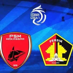 Liga 1 Indonesia: PSM Tumbang di Kandang Sendiri Usai Kalah 1-2 Lawan Persik Kediri