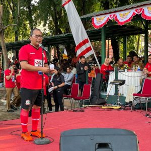 Eksebisi Pemkot Vs Kodam Hasanuddin: Danny Pomanto Jadi Bintang Lapangan