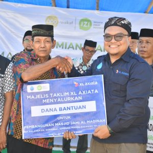 MTXL Bangun Masjid di Maros dan Instalasi Air Bersih di Makassar