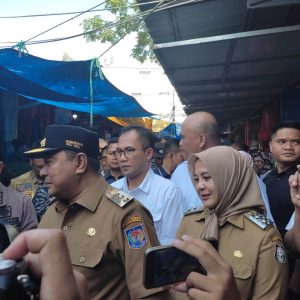 Fatmawati Rusdi Dampingi Pj Gubernur Sulsel Cek Harga Kebutuhan Pokok di Dua Pasar Makassar