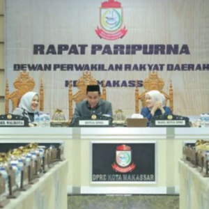 DPRD Makassar Gelar Rapat Paripurna Pertama 2023/2024, Wawali Sampaikan Poin Ranperda Penyelenggaraan KLA