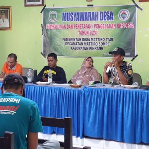 Pemdes MT Tasi Gelar Musdes Pembahasan dan Penetapan Pengesahan RKP Desa Thn 2024