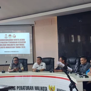 Tok, Pemkot Makassar Sepakati NHPD Pilkada 2024 Rp32 Miliar