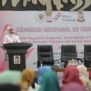 Indira Yusuf Ismail Buka Seminar Nasional Peringati Bulan Kesadaran Kanker Payudara dan 10 Tahun MC3