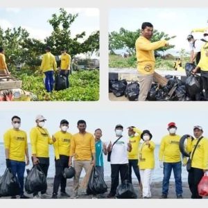 Manajemen RSUD Andi Makkasau Berpartisipasi Kegiatan Bersih-Bersih Pantai