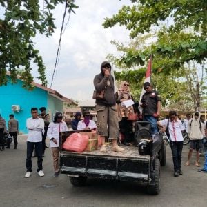 Proyek Jalan Beton Diduga Dikerja Asal Jadi, Dinas PUPR Takalar Didemo Warga