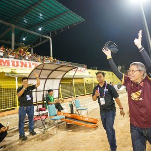 Wali Kota Taufan Pawe Pamit dari Suporter PSM Makassar