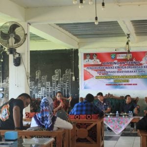 Kesbangpol Pangkep dan Lembaga Demokrasi Celebes Gelar Bimtek IKO, Libatkan 33 Ormas