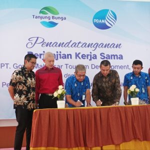 GMTD dan PDAM Makassar Teken MoU Pemenuhan Air Bersih
