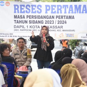 Hj Rezki Serap Aspirasi Soal Izin UMKM hingga Perbaikan Drainase di Pisang Selatan