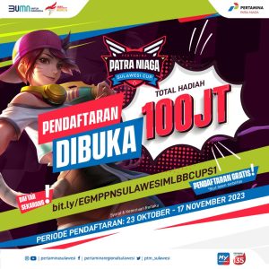 Pertamina Gelar Turnamen Patra Niaga Sulawesi Cup, Total Hadiah Rp100 Juta