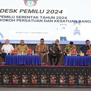 Sosialisasi dan Koordinasi, Amran Mahmud Urai Tugas Tim Desk Pemilu dan Pilkada Serentak 2024