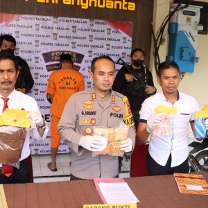 Polres Takalar Ungkap Kasus Peredaran Gelap Narkotika di Kabupaten Takalar