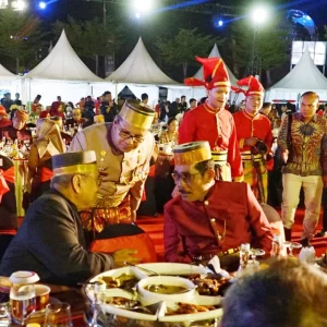 Kepala Kanwil Kemenkumham Sulsel Hadiri Peringatan Hari Jadi Kota Makassar ke-416
