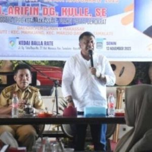 Arifin Dg Kulle Komitmen Kawal Aspirasi Warga Terkait Insfrastruktur