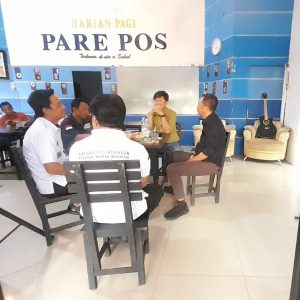 Pj Wali Kota Parepare Silaturahmi ke Media Harian Parepos