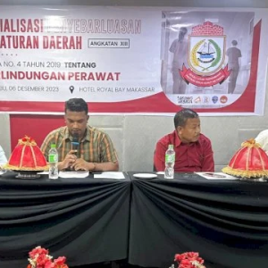 Sekretariat DPRD Makassar Sosialisasikan Perda Perlindungan Perawat