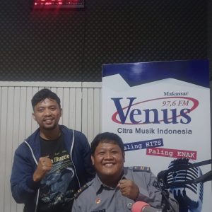 Awali Tahun 2024, Kanwil Kemenkumham Sulsel Sosialisasikan IG Melalui Radio Venus Makassar