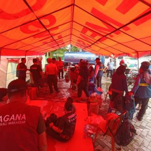 300 Warga Mengungsi di Kota Makassar Akibat Banjir