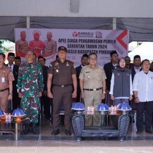 Wabup Alimin Ikuti Pelantikan PTPS Kabupaten Pinrang